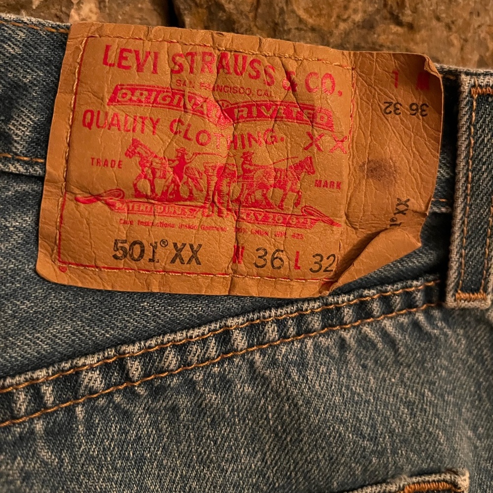 Levi’s Vintage 501s 36x32